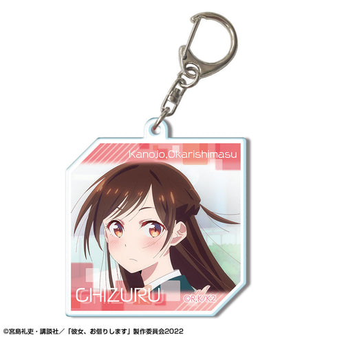 『彼女、お借りします』アクリルキーホルダー Ver.2 デザイン07(水原千鶴/G)【202507再販】